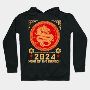 Happy Chinese New Year 2024 - Year of the Dragon Hoodie